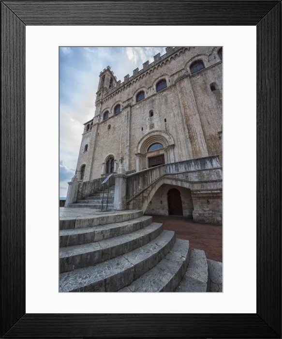 Framed Print : Consolis Palace, Gubbio, Umbria, Italy, Europe Framed Print : Consolis Palace, Gubbio, Umbria, Italy, Europe
