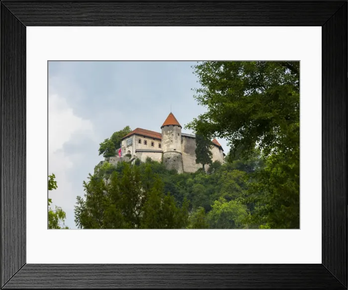Framed Print : Castle Bled, Bled, Slovenia, Europe Framed Print : Castle Bled, Bled, Slovenia, Europe