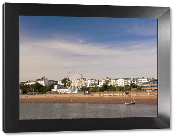 The beach and seafront, Exmouth, Devon, England, United Kingdom, Europe