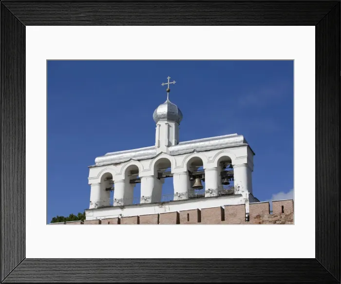 Framed Print : Bell Tower of St. Sophia Cathedral, Kremlin, UNESCO World Heritage Site, Veliky Novgorod Framed Print : Bell Tower of St. Sophia Cathedral, Kremlin, UNESCO World Heritage Site, Veliky Novgorod