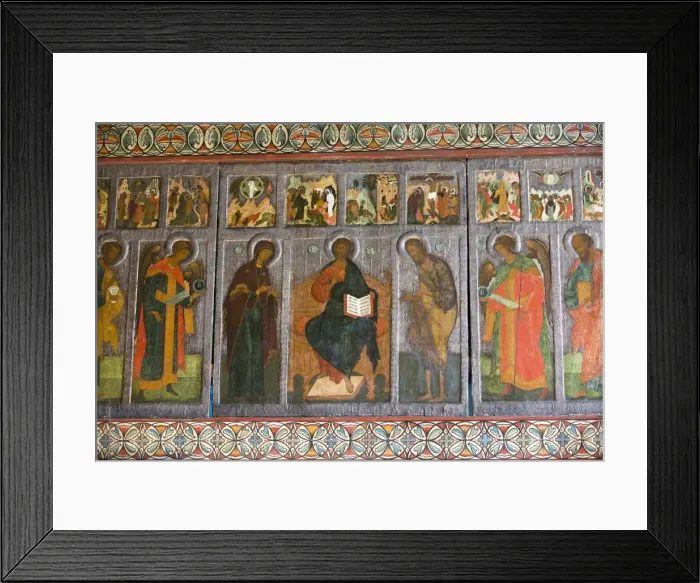 Framed Print : Interior fresco paintings, St. Sophia Cathedral, Kremlin, UNESCO World Heritage Site Framed Print : Interior fresco paintings, St. Sophia Cathedral, Kremlin, UNESCO World Heritage Site