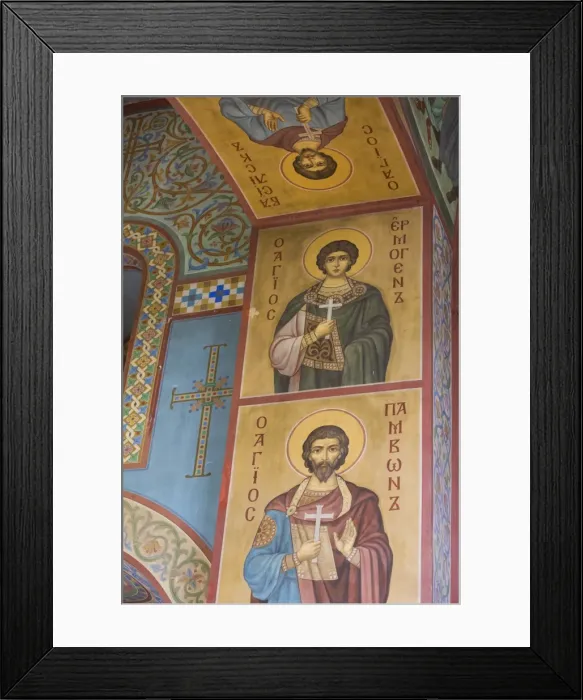 Framed Print : Interior fresco paintings, St. Sophia Cathedral, Kremlin, UNESCO World Heritage Site Framed Print : Interior fresco paintings, St. Sophia Cathedral, Kremlin, UNESCO World Heritage Site