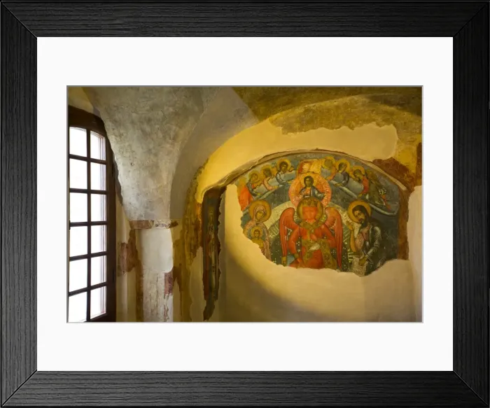 Framed Print : Fresco paintings, Archbishops Palace, UNESCO World Heritage Site, Kremlin, Veliky Novgorod Framed Print : Fresco paintings, Archbishops Palace, UNESCO World Heritage Site, Kremlin, Veliky Novgorod