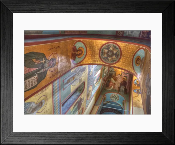 Framed Print : Fresco paintings, St. George Cathedral, Yuriev Monastery, UNESCO World Heritage Site Framed Print : Fresco paintings, St. George Cathedral, Yuriev Monastery, UNESCO World Heritage Site