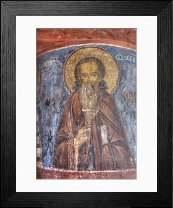 Framed Print : Frescoes, Cathedral of the Nativity, Zverin Monastery, UNESCO World Heritage Site Framed Print : Frescoes, Cathedral of the Nativity, Zverin Monastery, UNESCO World Heritage Site