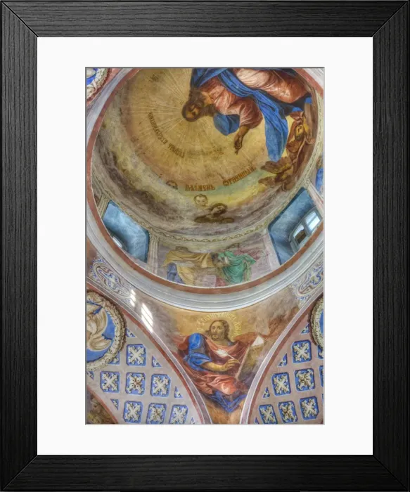 Framed Print : Frescoes, Cathedral, St. Anthony Monastery, UNESCO World Heritage Site, Veliky Novgorod Framed Print : Frescoes, Cathedral, St. Anthony Monastery, UNESCO World Heritage Site, Veliky Novgorod