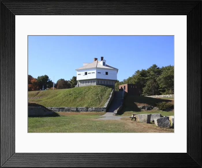 Framed Print : Fort McClary State Historic Site, Kittery, Kittery Point, Maine, New England, United Framed Print : Fort McClary State Historic Site, Kittery, Kittery Point, Maine, New England, United