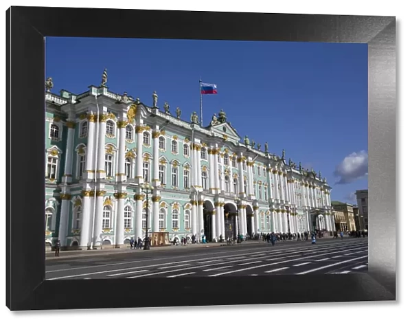 State Hermitage Museum, UNESCO World Heritage Site, St. Petersburg, Russia, Europe