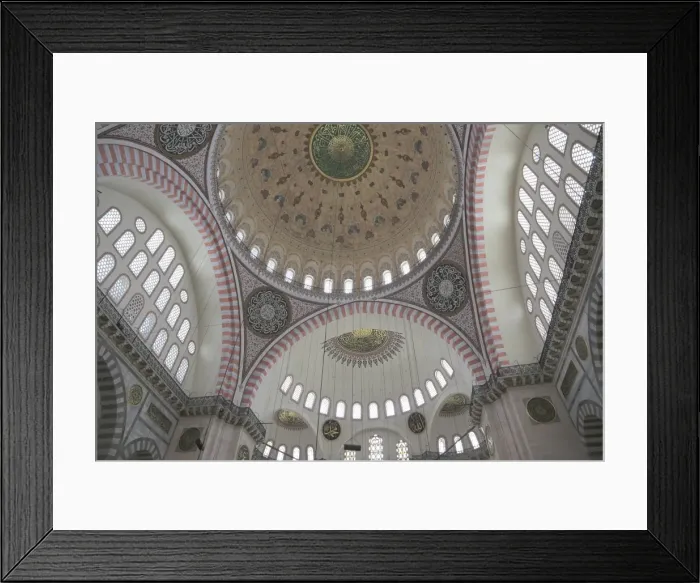 Framed Print : Interior, Suleymaniye Mosque, UNESCO World Heritage Site, Istanbul, Turkey, Europe Framed Print : Interior, Suleymaniye Mosque, UNESCO World Heritage Site, Istanbul, Turkey, Europe