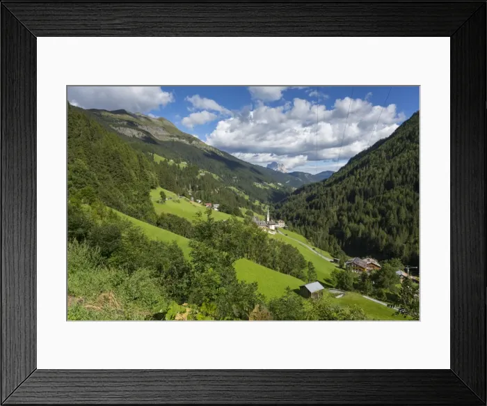Framed Print : Countryside and mountains around Assekrem, Discepole del Vangelo near Arabba, Dolomites Framed Print : Countryside and mountains around Assekrem, Discepole del Vangelo near Arabba, Dolomites
