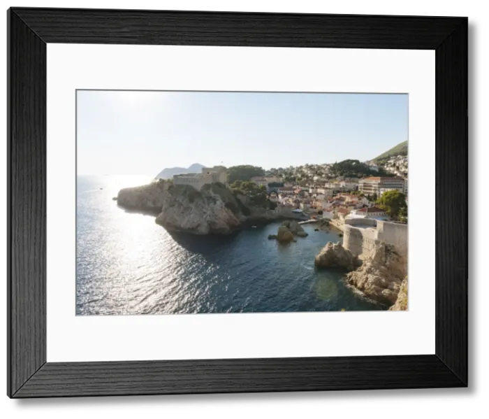 Framed Print : City Walls, Dubrovnik, UNESCO World Heritage Site, Croatia, Europe Framed Print : City Walls, Dubrovnik, UNESCO World Heritage Site, Croatia, Europe