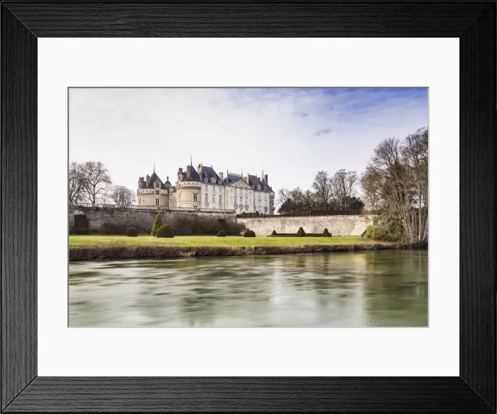 Framed Print : The Chateau du Lude in the Loire Valley, France, Europe Framed Print : The Chateau du Lude in the Loire Valley, France, Europe