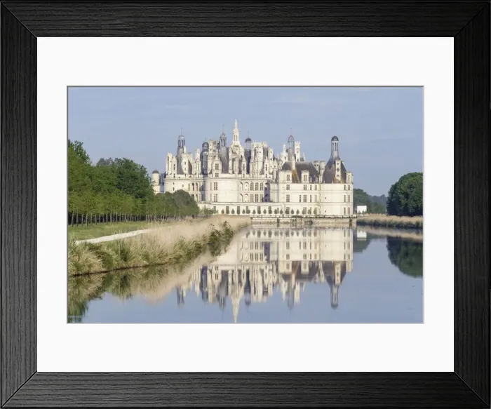 Framed Print : The chateau of Chambord, one of the most recognizable castles in the World, UNESCO Framed Print : The chateau of Chambord, one of the most recognizable castles in the World, UNESCO
