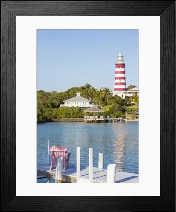 Framed Print : Elbow Reef Lighthouse, the last kerosene burning manned lighthouse in the world, Hope Town Framed Print : Elbow Reef Lighthouse, the last kerosene burning manned lighthouse in the world, Hope Town