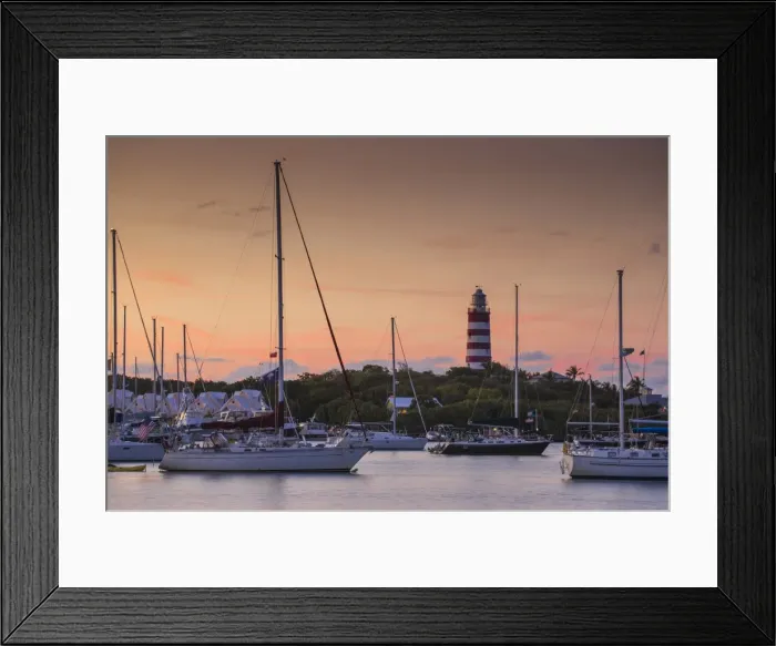 Framed Print : Elbow Reef Lighthouse, the last kerosene burning manned lighthouse in the world, Hope Town Framed Print : Elbow Reef Lighthouse, the last kerosene burning manned lighthouse in the world, Hope Town