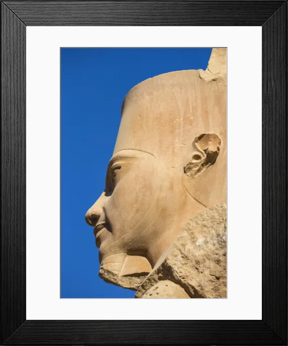 Framed Print : Statue of Tutankhamun, Karnak Temple, UNESCO World Heritage Site, near Luxor, Egypt Framed Print : Statue of Tutankhamun, Karnak Temple, UNESCO World Heritage Site, near Luxor, Egypt