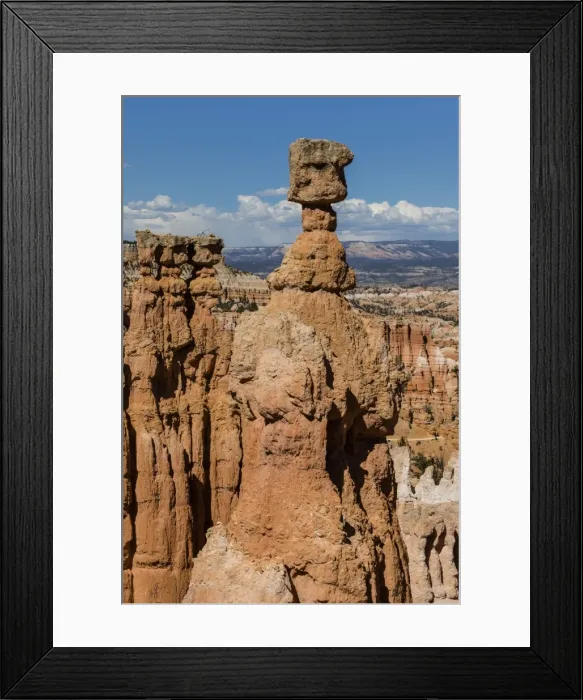 Framed Print : View of Thors Hammer from the Navajo Loop Trail in Bryce Canyon National Park, Utah Framed Print : View of Thors Hammer from the Navajo Loop Trail in Bryce Canyon National Park, Utah