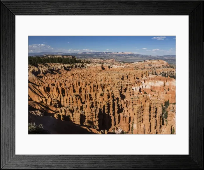 Framed Print : View of The Amphitheater from the Navajo Loop Trail in Bryce Canyon National Park Framed Print : View of The Amphitheater from the Navajo Loop Trail in Bryce Canyon National Park