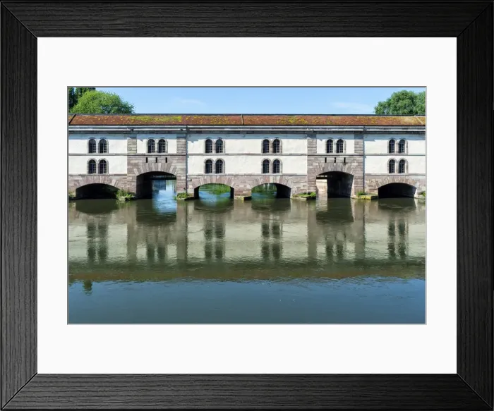 Framed Print : Barrage Vauban, Strasbourg, Alsace, Bas-Rhin Department, France, Europe Framed Print : Barrage Vauban, Strasbourg, Alsace, Bas-Rhin Department, France, Europe