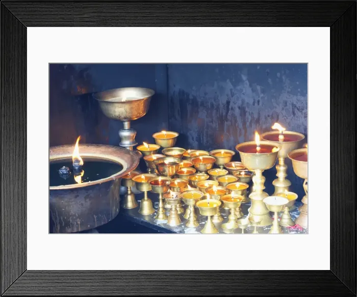 Framed Print : Votive candles, Boudhanath Stupa, UNESCO World Heritage Site, Kathmandu, Nepal, Asia Framed Print : Votive candles, Boudhanath Stupa, UNESCO World Heritage Site, Kathmandu, Nepal, Asia