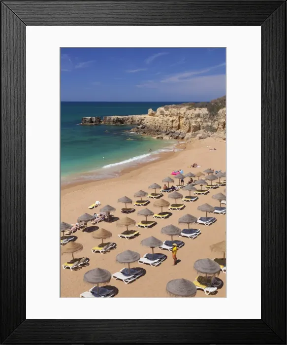 Framed Print : Praia do Castelo beach, Atlantic ocean, Albufeira, Algarve, Portugal, Europe Framed Print : Praia do Castelo beach, Atlantic ocean, Albufeira, Algarve, Portugal, Europe