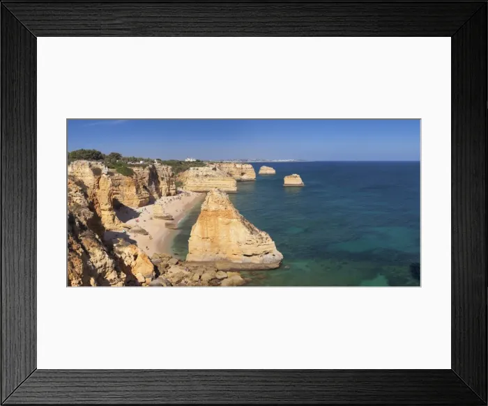 Framed Print : Praia da Marinha beach, Lagoa, Algarve, Portugal, Europe Framed Print : Praia da Marinha beach, Lagoa, Algarve, Portugal, Europe