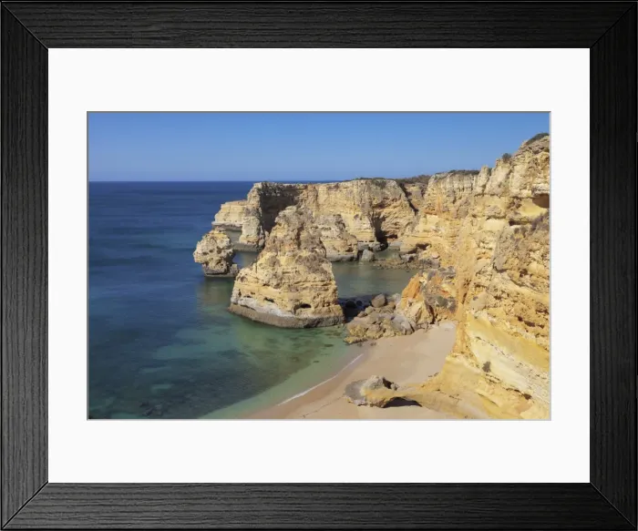 Framed Print : Praia da Marinha beach, rocky coast, Lagoa, Algarve, Portugal, Europe Framed Print : Praia da Marinha beach, rocky coast, Lagoa, Algarve, Portugal, Europe