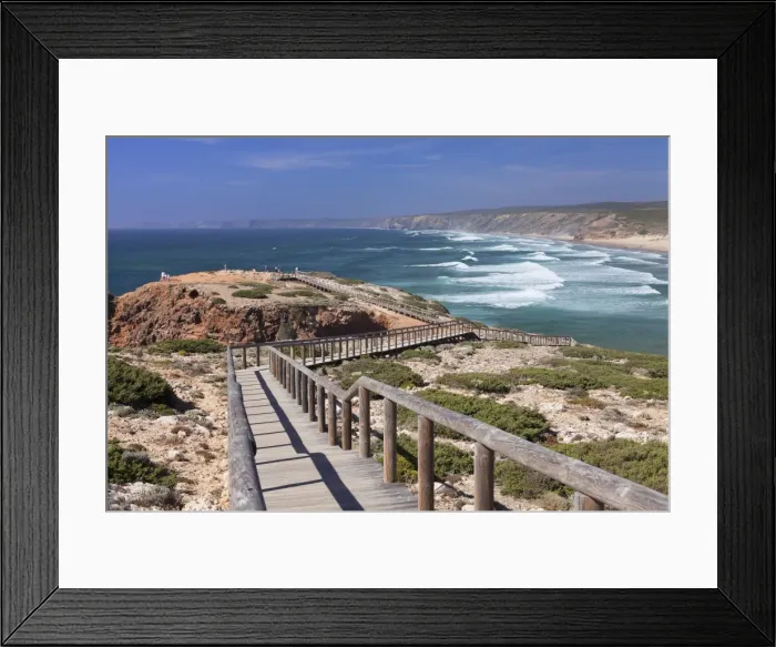 Framed Print : Praia da Borderia beach, Carrapateira, Costa Vicentina, west coast, Algarve, Portugal Framed Print : Praia da Borderia beach, Carrapateira, Costa Vicentina, west coast, Algarve, Portugal