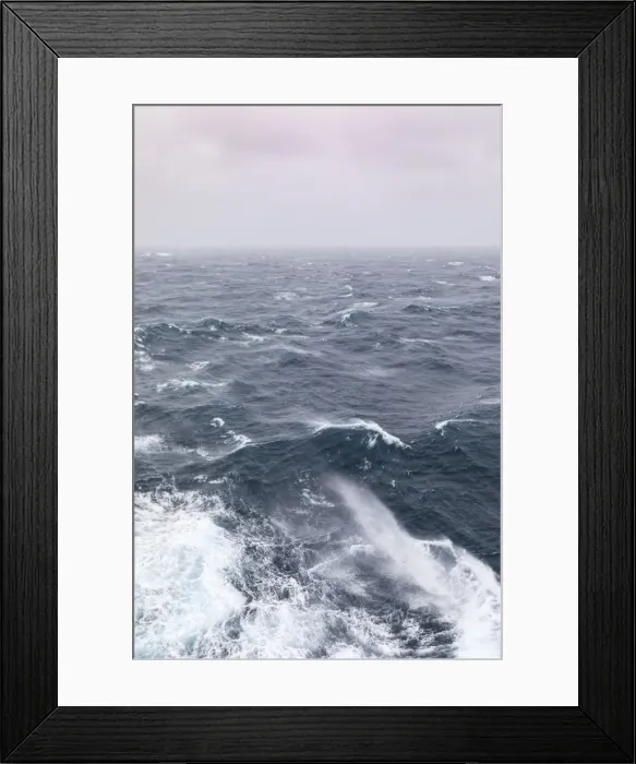 Framed Print : Storm in the Gulf of Alaska, United States of America, North America Framed Print : Storm in the Gulf of Alaska, United States of America, North America