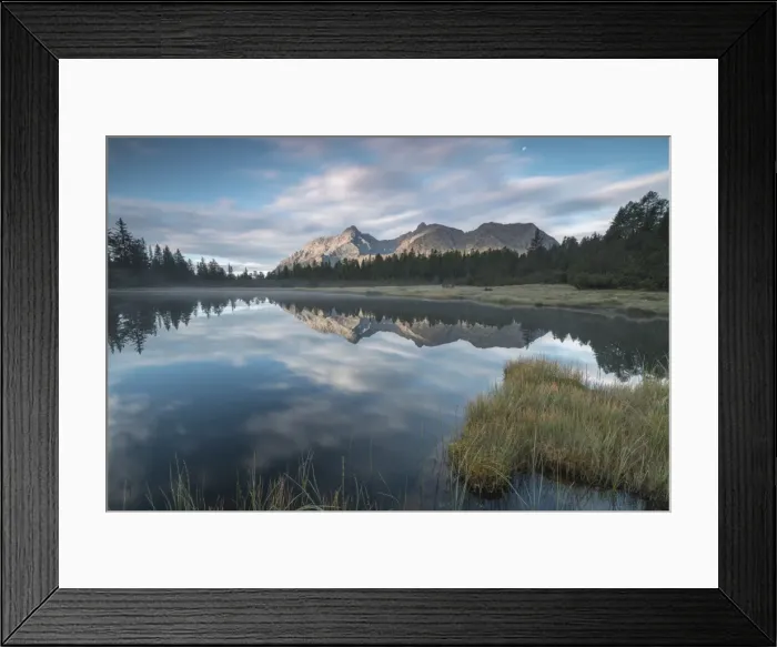 Framed Print : Lake Entova at dawn, Entova Alp, Malenco Valley, Sondrio province, Valtellina, Lombardy Framed Print : Lake Entova at dawn, Entova Alp, Malenco Valley, Sondrio province, Valtellina, Lombardy