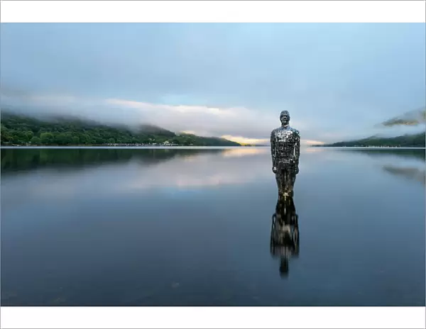 Mirror Man of Loch Earn, Highlands, Scotland, United Kingdom, Europe