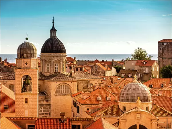 Scenic view of Dubrovnik, Croatia, Europe