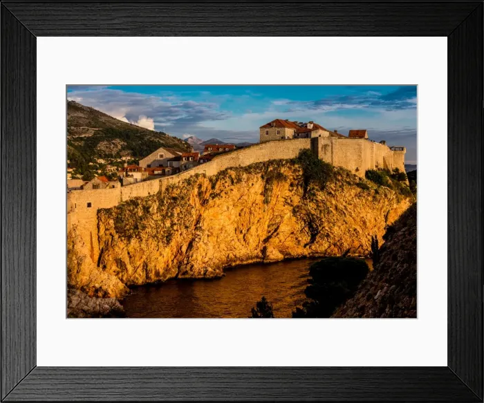 Framed Print : Views of Lokrum Island National Park, Croatia, Europe Framed Print : Views of Lokrum Island National Park, Croatia, Europe