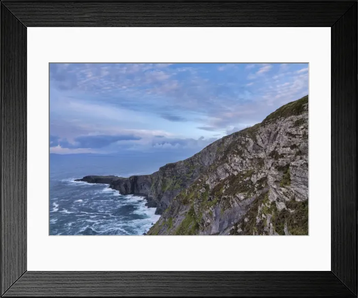 Framed Print : Fogher Cliffs, Valentia Island, County Kerry, Munster, Republic of Ireland, Europe Framed Print : Fogher Cliffs, Valentia Island, County Kerry, Munster, Republic of Ireland, Europe