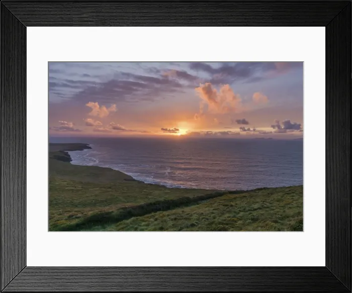 Framed Print : Geokaun Mountain, County Kerry, Munster, Republic of Ireland, Europe Framed Print : Geokaun Mountain, County Kerry, Munster, Republic of Ireland, Europe