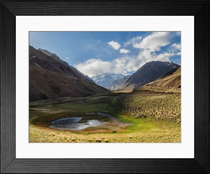 Framed Print : Aconcagua Mountain, Horcones Valley, Aconcagua Provincial Park, Central Andes, Mendoza Province Framed Print : Aconcagua Mountain, Horcones Valley, Aconcagua Provincial Park, Central Andes, Mendoza Province