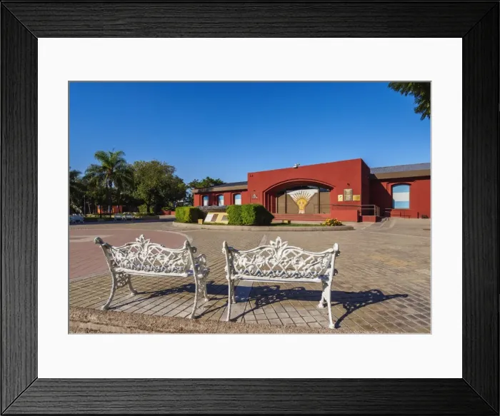 Framed Print : Museo del Area Fundacional, museum, Plaza Pedro del Castillo, Mendoza, Argentina Framed Print : Museo del Area Fundacional, museum, Plaza Pedro del Castillo, Mendoza, Argentina