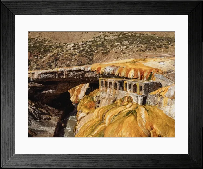 Framed Print : The Inca Bridge (Puente del Inca), Central Andes, Mendoza Province, Argentina, South Framed Print : The Inca Bridge (Puente del Inca), Central Andes, Mendoza Province, Argentina, South