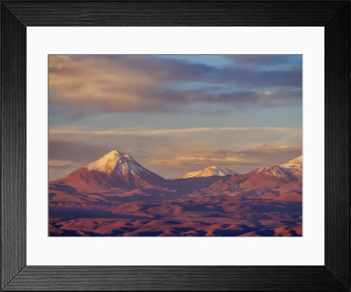 Framed Print : View over Atacama Desert towards Cerro Colorado, San Pedro de Atacama, Antofagasta Region Framed Print : View over Atacama Desert towards Cerro Colorado, San Pedro de Atacama, Antofagasta Region