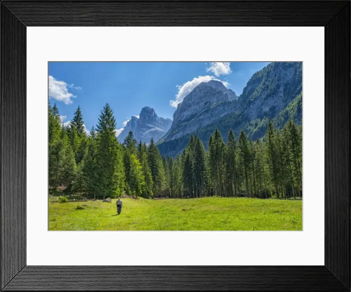 Framed Print : Brenta Mountain range, Rendena Valley, Trentino, Italy, Europe Framed Print : Brenta Mountain range, Rendena Valley, Trentino, Italy, Europe