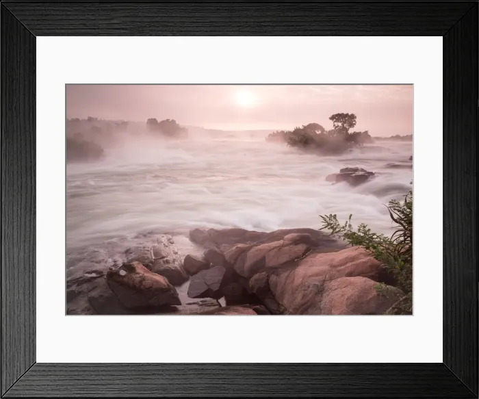 Framed Print : River Nile from Wildwaters Lodge, Kangulumira, Uganda, Africa Framed Print : River Nile from Wildwaters Lodge, Kangulumira, Uganda, Africa