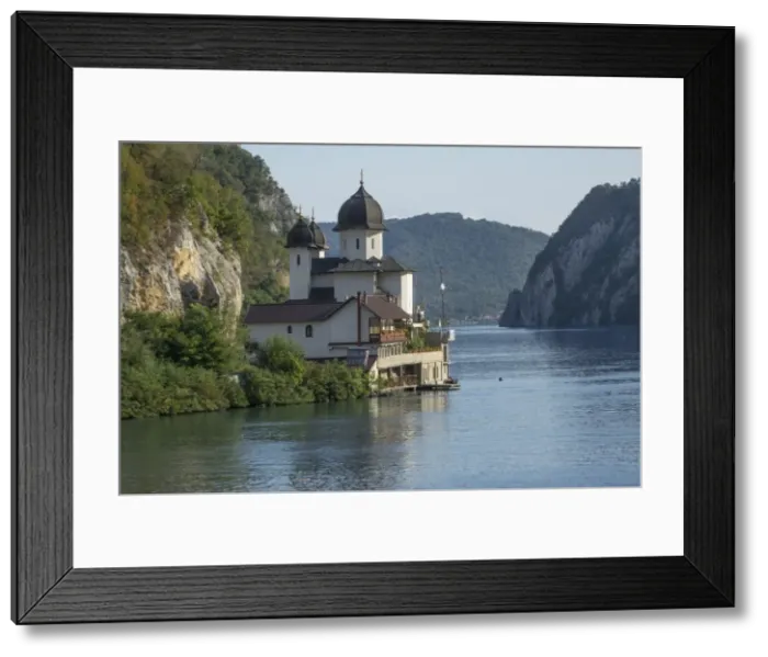 Framed Print : Mraconia Monastery, Danube Gorge, Romania, Europe Framed Print : Mraconia Monastery, Danube Gorge, Romania, Europe