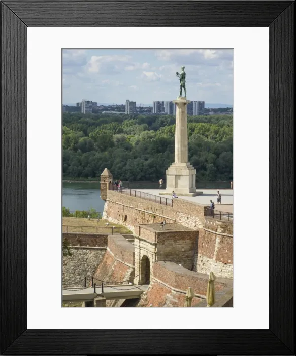 Framed Print : Victor Column, Kalemegdan Fortress, Belgrade, Serbia, Europe Framed Print : Victor Column, Kalemegdan Fortress, Belgrade, Serbia, Europe