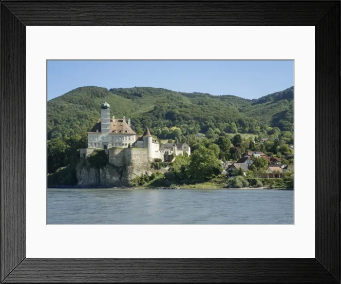 Framed Print : Schloss Schonbuhel and River Danube, Wachau Valley, Lower Austria, Austria, Europe Framed Print : Schloss Schonbuhel and River Danube, Wachau Valley, Lower Austria, Austria, Europe