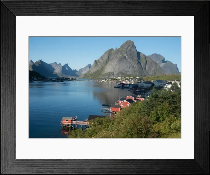 Framed Print : View over Reine Harbour, Lofoten Islands, Nordland, Norway, Scandinavia, Europe Framed Print : View over Reine Harbour, Lofoten Islands, Nordland, Norway, Scandinavia, Europe