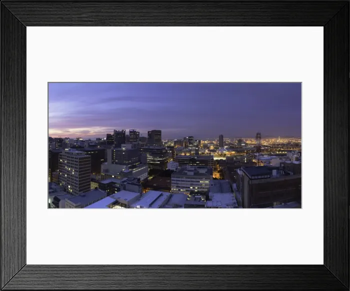 Framed Print : City Bowl at sunset, Cape Town, Western Cape, South Africa, Africa Framed Print : City Bowl at sunset, Cape Town, Western Cape, South Africa, Africa