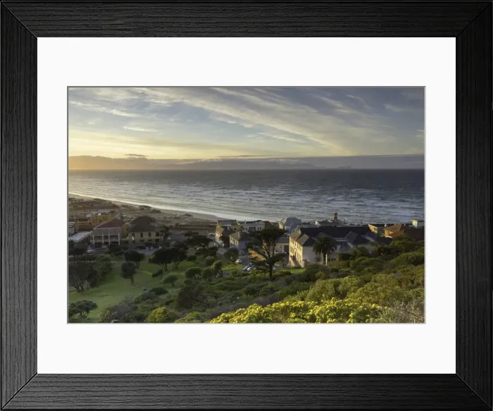 Framed Print : Muizenberg Beach, Cape Town, Western Cape, South Africa, Africa Framed Print : Muizenberg Beach, Cape Town, Western Cape, South Africa, Africa