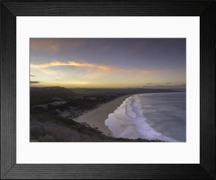Framed Print : Robberg Nature Reserve and Plettenberg Bay at sunset, Western Cape, South Africa, Africa Framed Print : Robberg Nature Reserve and Plettenberg Bay at sunset, Western Cape, South Africa, Africa
