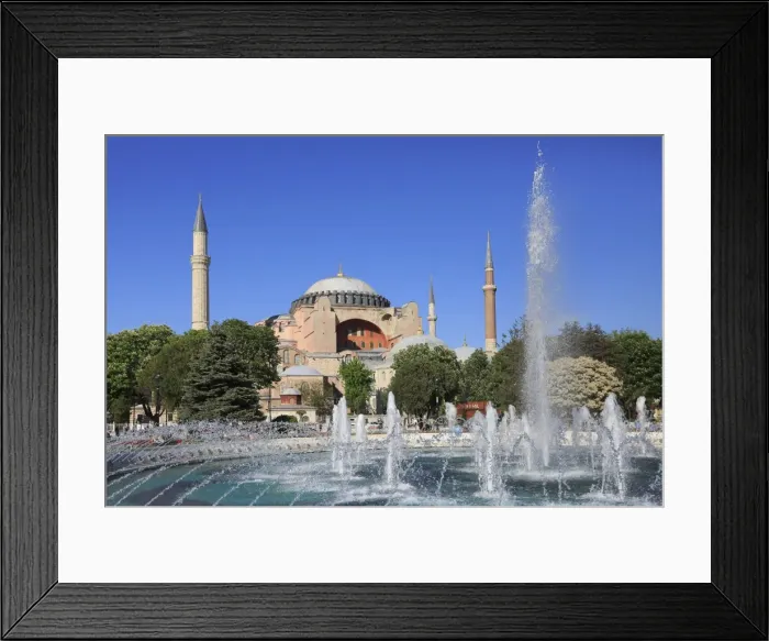 Framed Print : Hagia Sophia (Aya Sofya), UNESCO World Heritage Site, Sultanahmet Square Park, Istanbul Framed Print : Hagia Sophia (Aya Sofya), UNESCO World Heritage Site, Sultanahmet Square Park, Istanbul