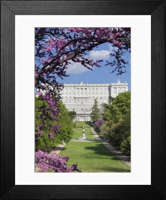 Framed Print : Campo del Moro Park, Royal Palace (Palacio Real), Madrid, Spain, Europe Framed Print : Campo del Moro Park, Royal Palace (Palacio Real), Madrid, Spain, Europe